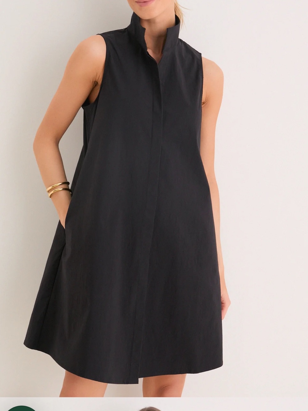 TUCKERNUCK Black Sleeveless Charlie Dress Size XL